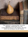 The Querist. Containing, Several Queries, Proposed to the Consideration of the Public. Edited with an Introd. by J.M. Hone - George Berkeley