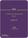 3 Petits Divertissements Op.61 - Fernando Sor