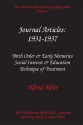 The Collected Clinical Works of Alfred Adler, Vol 7-Journal Articles 1931-37: Birth Order & Early Memories, Social Interest & Education, Technique of Treatment - Alfred Adler