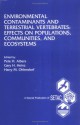 Environmental Contaminants And Terrestrial Vertebrates: Effects On Populations, Communities, And Ecosystems - Peter H. Albers, Gary H. Heinz, Harry M. Ohlendorf