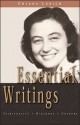 Essential Writings: Spirituality, Dialogue, Culture - Chiara Lubich, Tom Masters, Michel Vandeleene