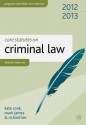 Core Statutes on Criminal Law - Kate Cook