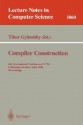 Compiler Construction: 6th International Conference, CC '96, Linkoping, Sweden, April 24 - 26, 1996. Proceedings. - Tibor Gyimóthy