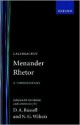 Rhetor - Menander, N.G. Wilson, D.A. Russell