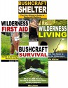 Bushcraft 4-Book Box Set: Bushcraft Shelter, Bushcraft Survival, Wilderness First Aid, Wilderness Living - John Morris, Mike Jensen, Jason Reese, John Warner