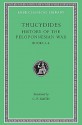 History of the Peloponnesian War: Bk 3-4 (Loeb Classical Library) - Thucydides, C.F. Smith