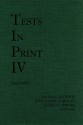 Tests in Print IV - Jane Close Conoley, James C. Impara, Linda U. Murphy