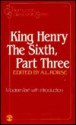 King Henry VI, Part Three - A.L. Rowse, William Shakespeare