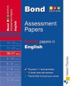 Bond Assessment Papers - Sarah Lindsay