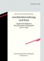 Geschlechterordnung Und Staat: Legitimationsfiguren Der Politischen Philosophie (1600-1850) - Marion HEINZ, Sabine Doye