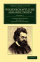 Wissenschaftliche Abhandlungen - Volume 2 - Ludwig Boltzmann, Friedrich Hasen Hrl, Friedrich Hasenohrl