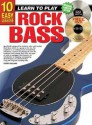 10 Easy Lessons Rock Bass [With CD and DVD] - Peter Gelling, Ltp Publications