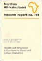 Health and Structural Adjustment in Rural and Urban Zimbabwe - Leon A. Bijlmakers, Leon A. Bijmakers, David Sanders, Mary T. Bassett