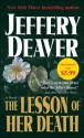 The Lesson of Her Death: A Novel of Suspense - Jeffery Deaver