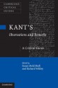 Kant's Observations and Remarks: A Critical Guide - Susan Meld Shell, Richard Velkley