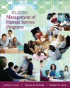 Management of Human Service Programs - Judith A. Lewis, Michael D. Lewis, Thomas R. Packard