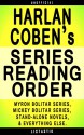 Harlan Coben Series Reading Order: Series List - In Order: Myron Bolitar series, Mickey Bolitar series (Listastik Series Reading Order Book 19) - Listastik, A.J. Stone, C.M. Stone