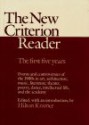 New Criterion Reader - Hilton Kramer