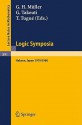 Logic Symposia, Hakone, 1979, 1980: Proceedings of Conferences Held in Hakone, Japan, March 21-24, 1979 and February 4-7, 1980 - G.H. Müller