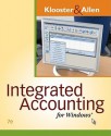 Integrated Accounting for Windows (with Integrated Accounting Software CD-ROM) - Dale Klooster, Warren Allen