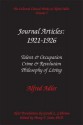 The Collected Clinical Works of Alfred Adler, Vol 5-Journal Articles: 1921-26 - Alfred Adler