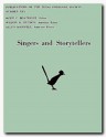 Singers and Storytellers - Robert S. UNT Maxwell, Robert S. UNT Maxwell, Wilson M. Hudson