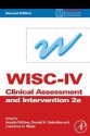 Wisc-IV Clinical Assessment and Intervention - Aurelio Prifitera, Lawrence Weiss, Donald Saklofske