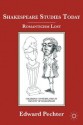 Shakespeare Studies Today: Romanticism Lost - Edward Pechter