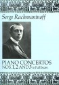 Piano Concertos Nos. 1, 2 and 3 in Full Score - Sergei Rachmaninoff