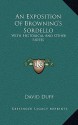 An Exposition of Browning's Sordello: With Historical and Other Notes - David Duff