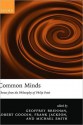 Common Minds: Themes from the Philosophy of Philip Pettit - Geoffrey Brennan, Frank Jackson, Robert E. Goodin, Michael Andrew Smith