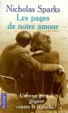 Les Pages de notre amour - Nicholas Sparks, Jean Rosenthal