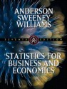 Statistics for Business and Economics [With CDROM] - David R. Anderson, Thomas A. Williams, Dennis J. Sweeney