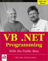 A Preview of VB.NET Programming with the Public Beta - Billy Hollis, Rockford Lhotka