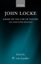 Essays on the Law of Nature: The Latin Text with a Translation, Introduction & Notes, Together with Transcripts of Locke's Shorthand in his Journal for 1676 - John Locke