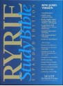 Ryrie Study Bible Expanded Edition –King James Version - Anonymous, Charles C. Ryrie