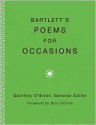 Bartlett's Poems for Occasions - Geoffrey O'Brien