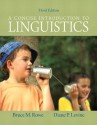 Concise Introduction to Linguistics, A (3rd Edition) - Bruce M. Rowe, Diane L. Levine