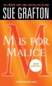 "M" is for Malice - Sue Grafton