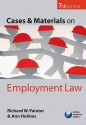 Cases And Materials On Employment Law - Richard Painter, Ann Holmes