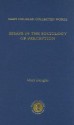 Essays in the Sociology of Perception - Mary Douglas