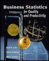 Business Statistics For Quality And Productivity - David M. Levine, Mark L. Berenson, Patricia P. Ramsey