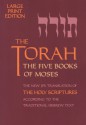 Torah-TK-Large Print - Anonymous, Jewish Publication Society, Jewish Publication Society, Inc.