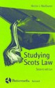 Studying Scots Law - Hector L. MacQueen