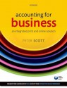 Accounting for Business: An Integrated Print and Online Solution - Peter Scott