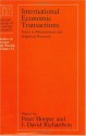 International Economic Transactions: Issues in Measurement and Empirical Research - J. David Richardson, Peter Hooper, David Richardson