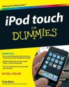 iPod touch For Dummies - Tony Bove