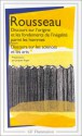 Discours sur l'origine et les fondements de l'inégalité parmi les hommes / Discours sur les sciences et les arts - Jean-Jacques Rousseau