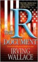 The R Document - Irving Wallace