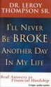 I'll Never Be Broke Another Day in My Life - 3 Audio Tape Series - Leroy Thompson